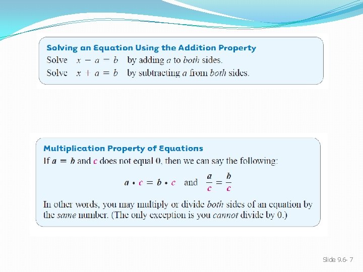 Slide 9. 6 - 7 