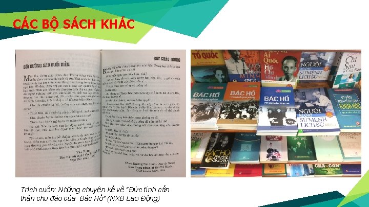 CÁC BỘ SÁCH KHÁC Trích cuốn: Những chuyện kể về “Đức tính cẩn thận