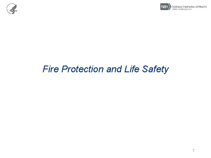 Fire Protection and Life Safety 7 