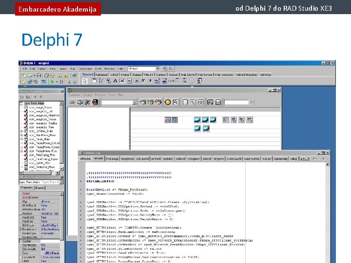Embarcadero Akademija Delphi 7 od Delphi 7 do RAD Studio XE 3 