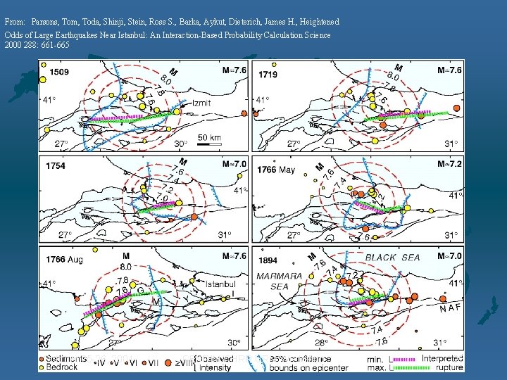 From: Parsons, Tom, Toda, Shinji, Stein, Ross S. , Barka, Aykut, Dieterich, James H.