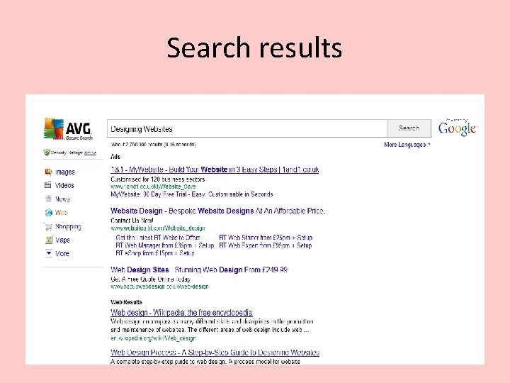 Search results Search results