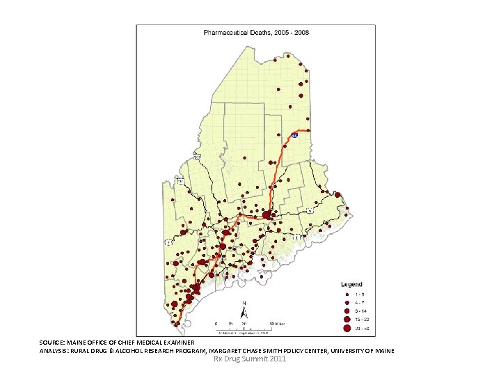 SOURCE: MAINE OFFICE OF CHIEF MEDICAL EXAMINER ANALYSIS: RURAL DRUG & ALCOHOL RESEARCH PROGRAM, SOURCE: MAINE OFFICE OF CHIEF MEDICAL EXAMINER ANALYSIS: RURAL DRUG & ALCOHOL RESEARCH PROGRAM,