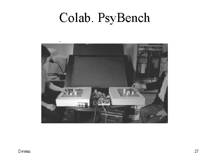 Colab. Psy. Bench Dewan 27 