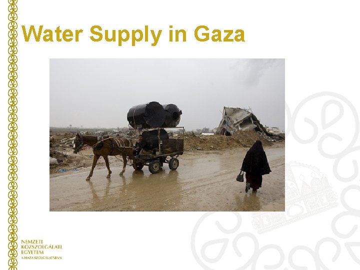 Water Supply in Gaza 