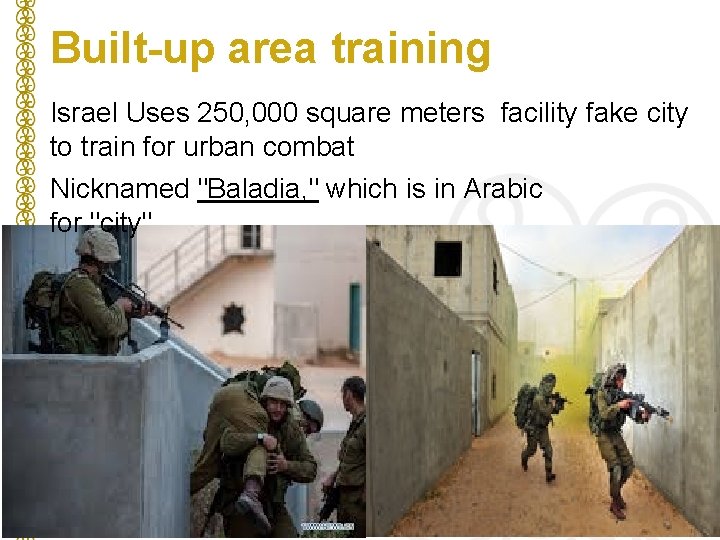 Built-up area training Israel Uses 250, 000 square meters facility fake city to train