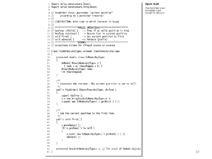 CSCI 3333 Data Structures 19 