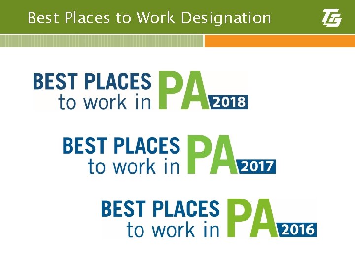 Best Places to Work Designation 