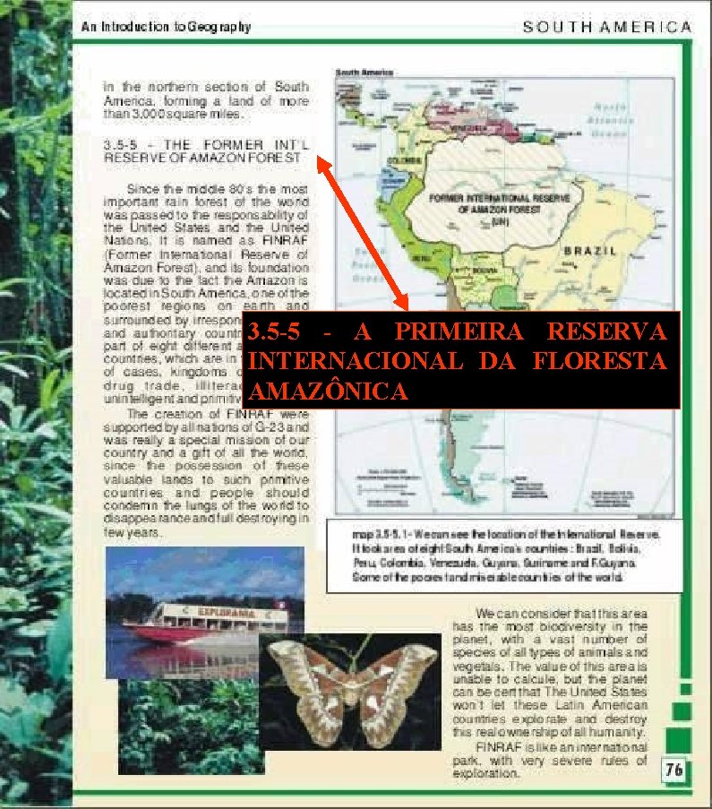 3. 5 -5 - A PRIMEIRA RESERVA INTERNACIONAL DA FLORESTA AMAZÔNICA 