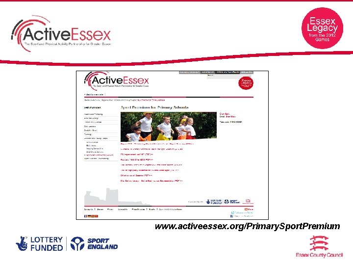 www. activeessex. org/Primary. Sport. Premium 