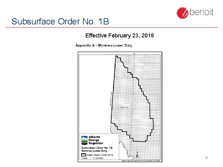 Subsurface Order No. 1 B Effective February 23, 2018 10 