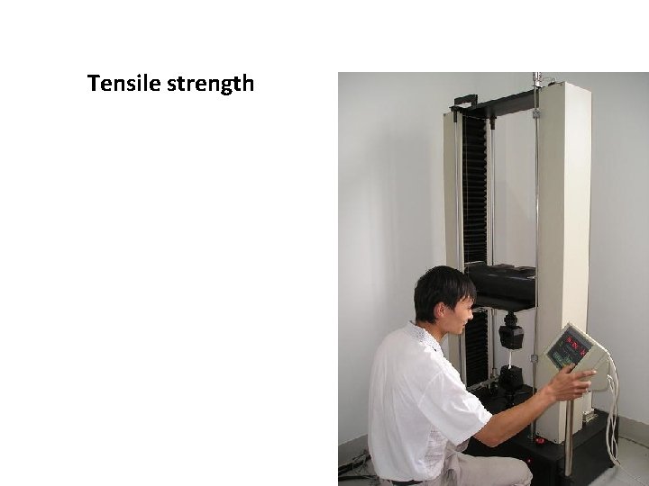 Tensile strength 