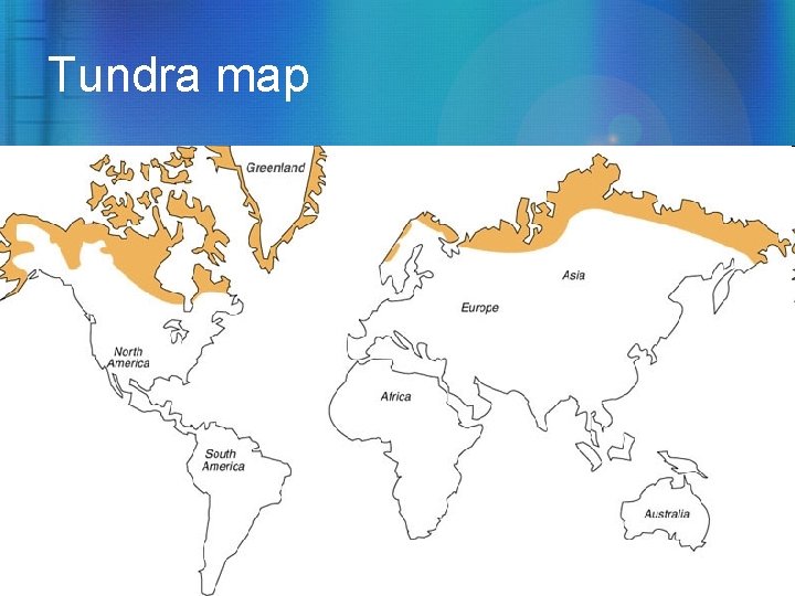 Tundra map 