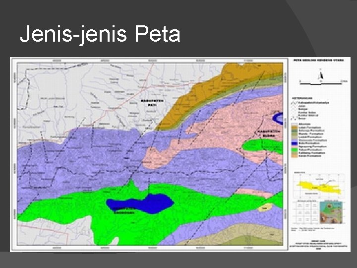Jenis-jenis Peta Jenis-jenis Peta