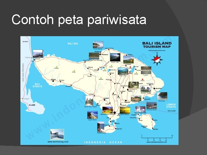 Contoh peta pariwisata Contoh peta pariwisata