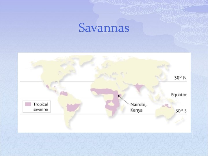 Savannas 
