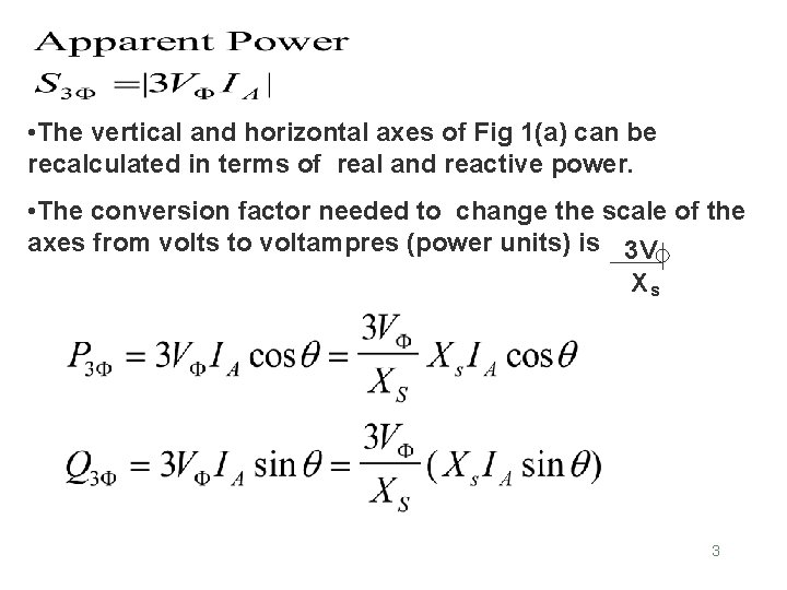  • The vertical and horizontal axes of Fig 1(a) can be recalculated in