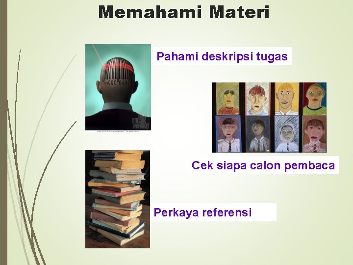 Memahami Materi Pahami deskripsi tugas Cek siapa calon pembaca Perkaya referensi 