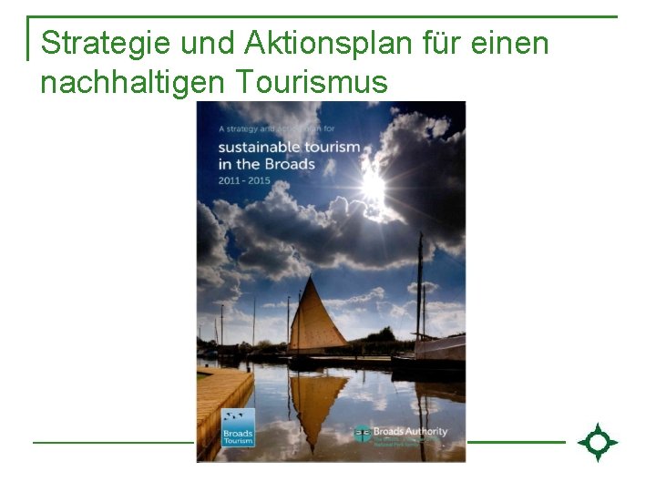 Strategie und Aktionsplan für einen nachhaltigen Tourismus 