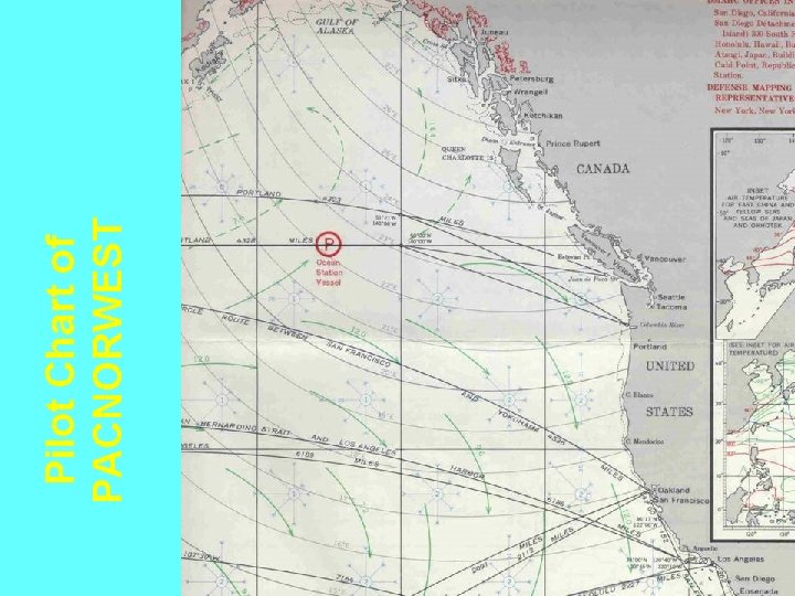 Pilot Chart of PACNORWEST 