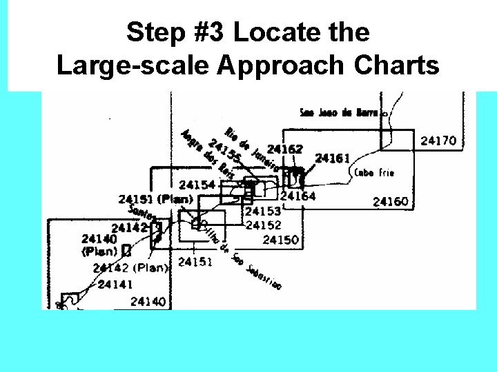 Step #3 Locate the Large-scale Approach Charts 