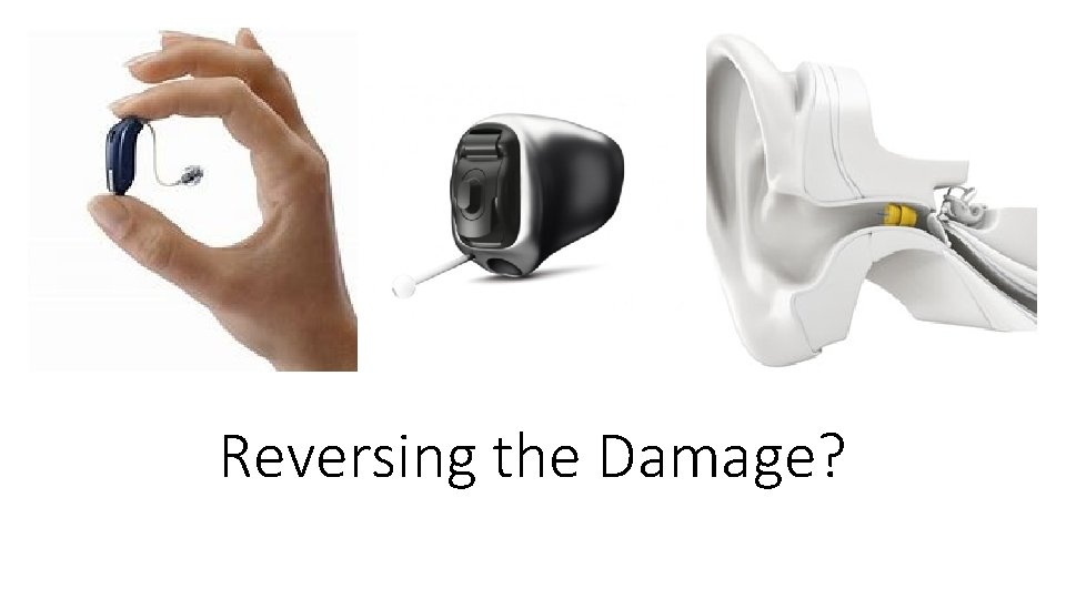 Reversing the Damage? 