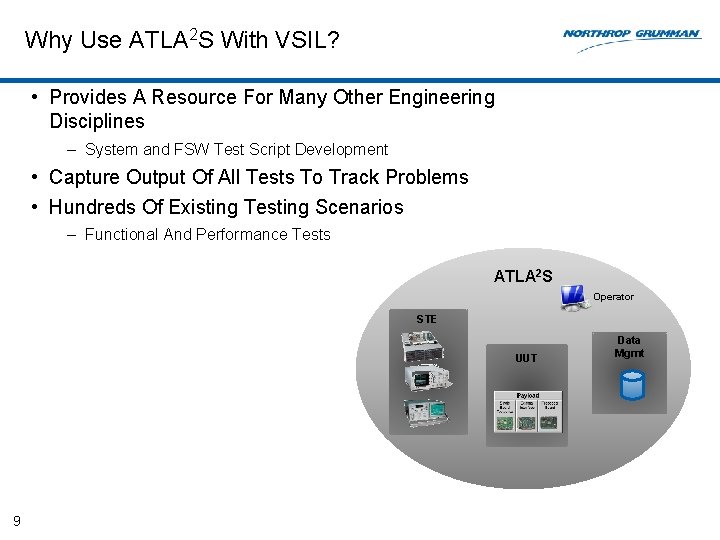 Why Use ATLA 2 S With VSIL? • Provides A Resource For Many Other