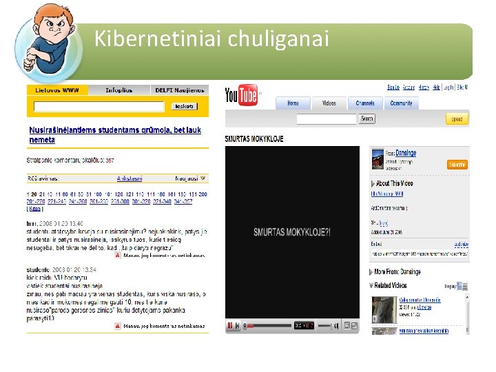 Kibernetiniai chuliganai www. microsoft. com/protect 