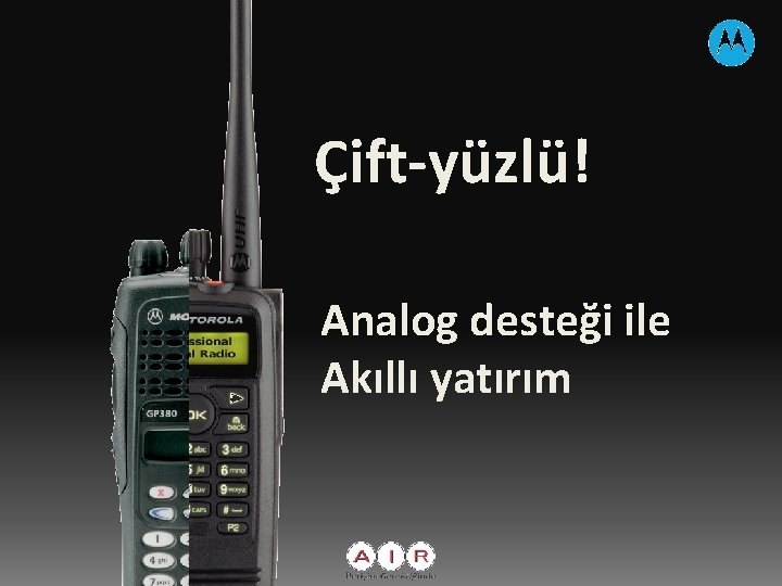 Çift-yüzlü! Analog desteği ile Akıllı yatırım 