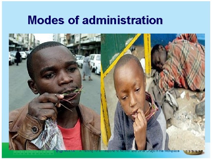 Modes of administration 