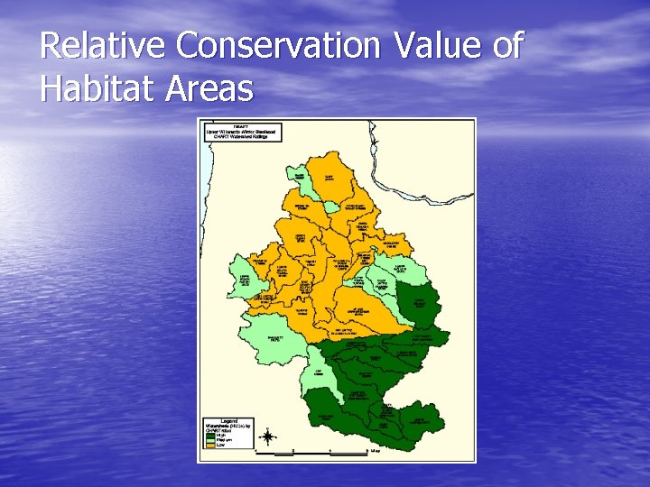 Relative Conservation Value of Habitat Areas 