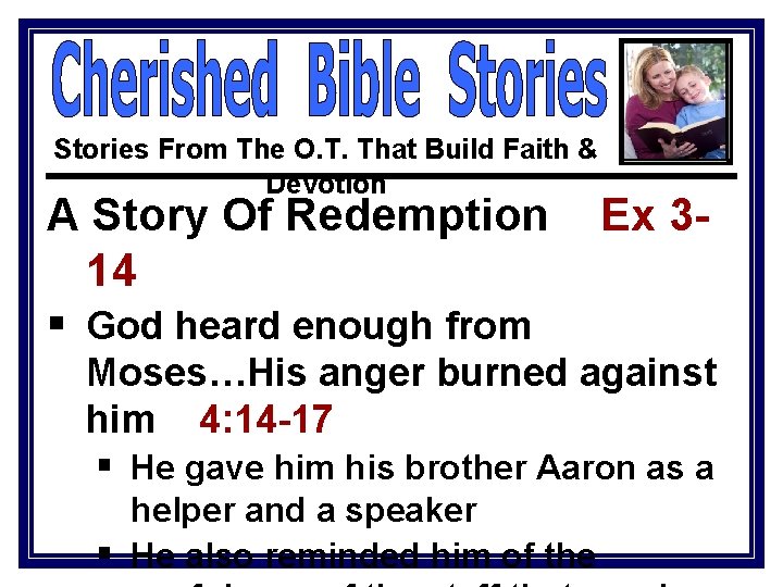 Stories From The O. T. That Build Faith & Devotion A Story Of Redemption Stories From The O. T. That Build Faith & Devotion A Story Of Redemption