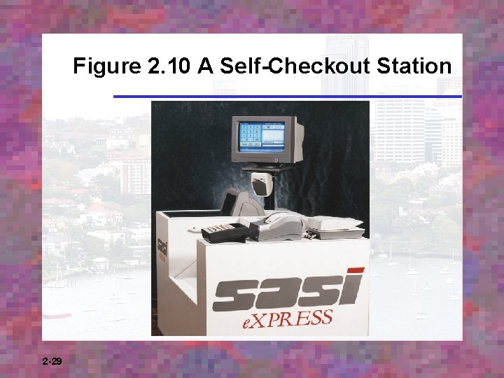 Figure 2. 10 A Self-Checkout Station 2 -29 