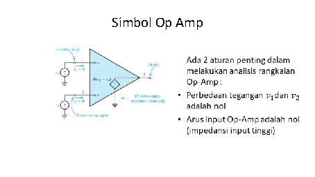 Simbol Op Amp 