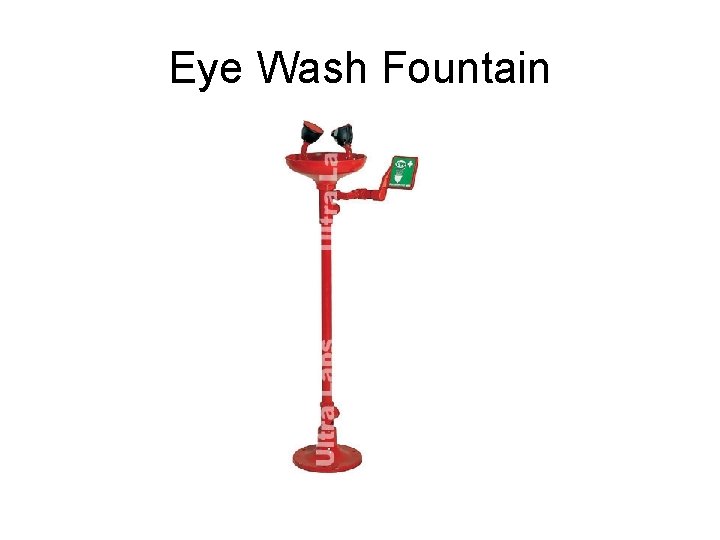 Eye Wash Fountain 