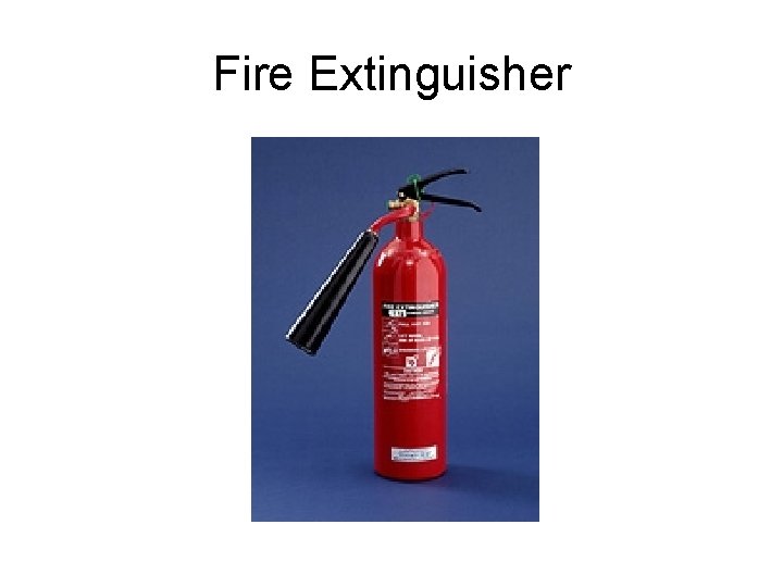 Fire Extinguisher 