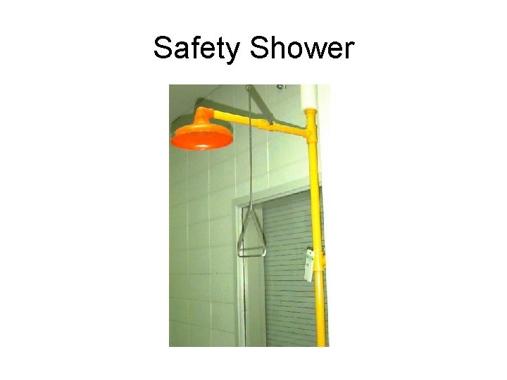 Safety Shower 