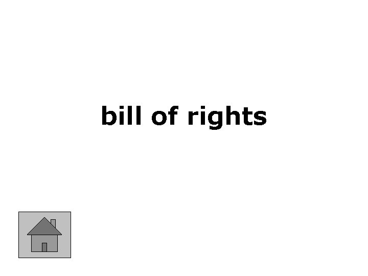 bill of rights 