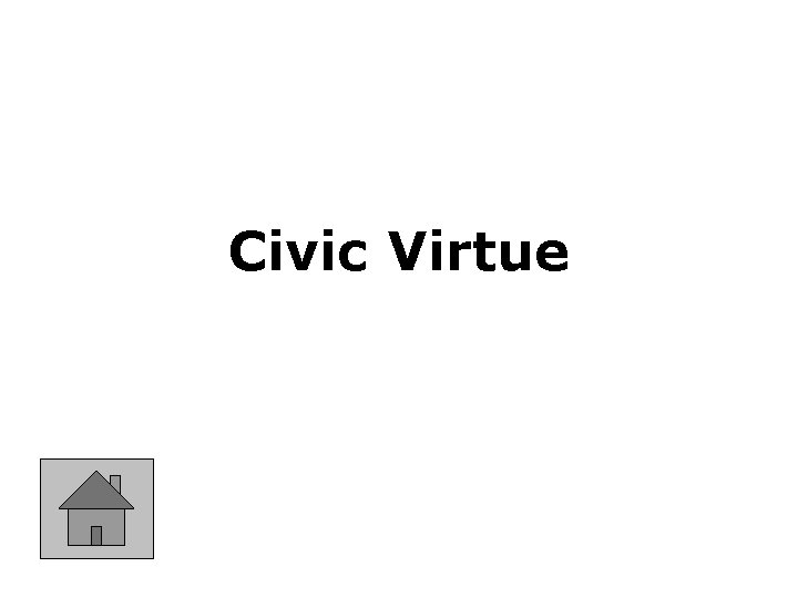 Civic Virtue 