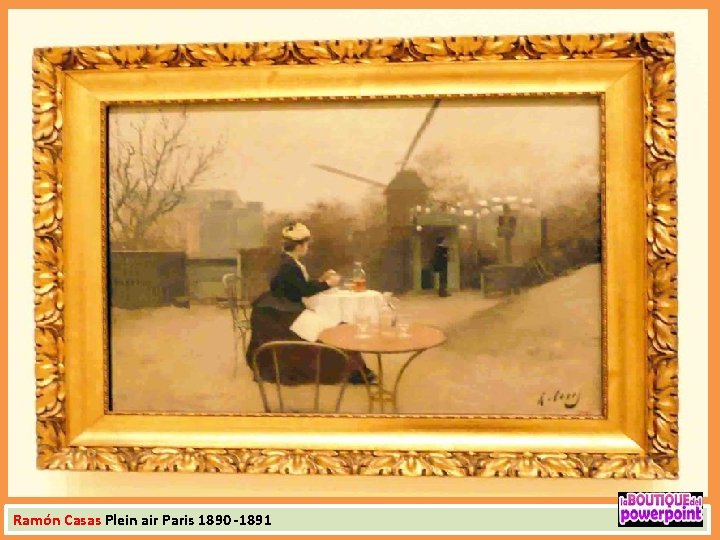 Ramón Casas Plein air Paris 1890 -1891 