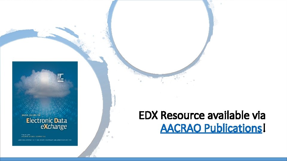 EDX Resource available via AACRAO Publications! EDX Resource available via AACRAO Publications!