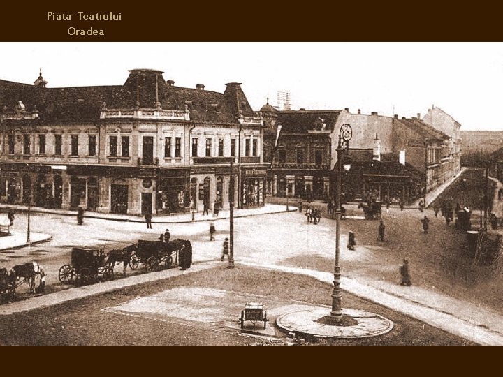 Piata Teatrului Oradea 