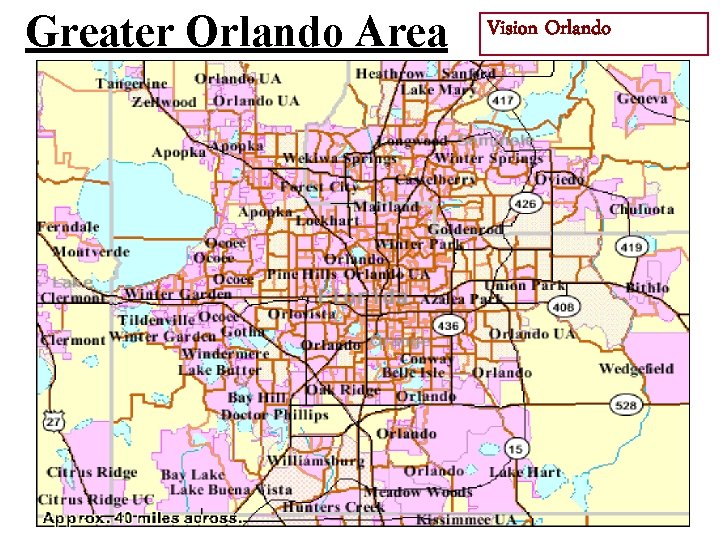 Greater Orlando Area Vision Orlando 