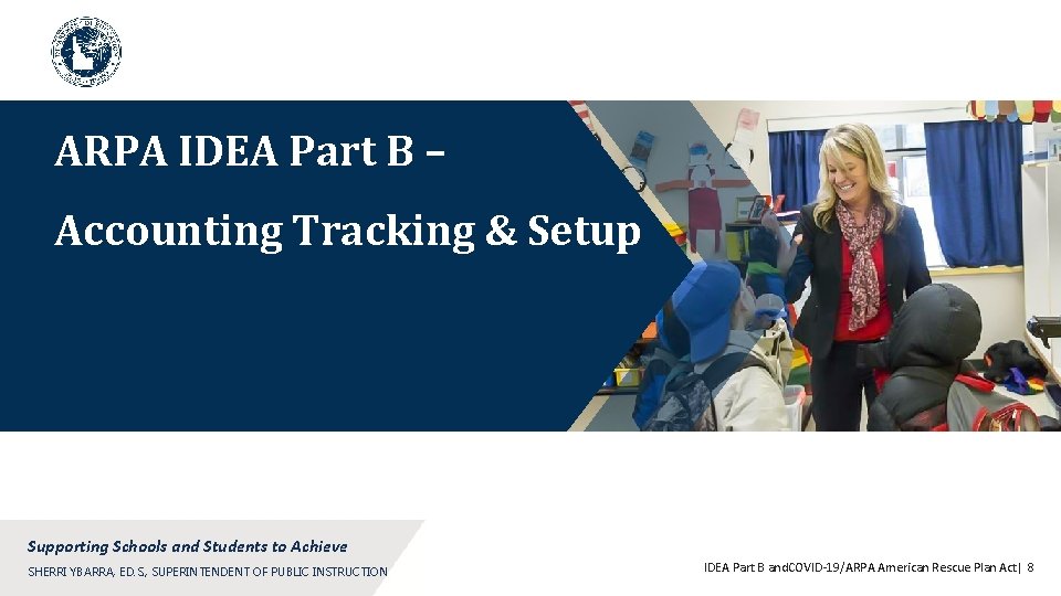 ARPA IDEA Part B – Accounting Tracking & Setup Supporting Schools and Students to