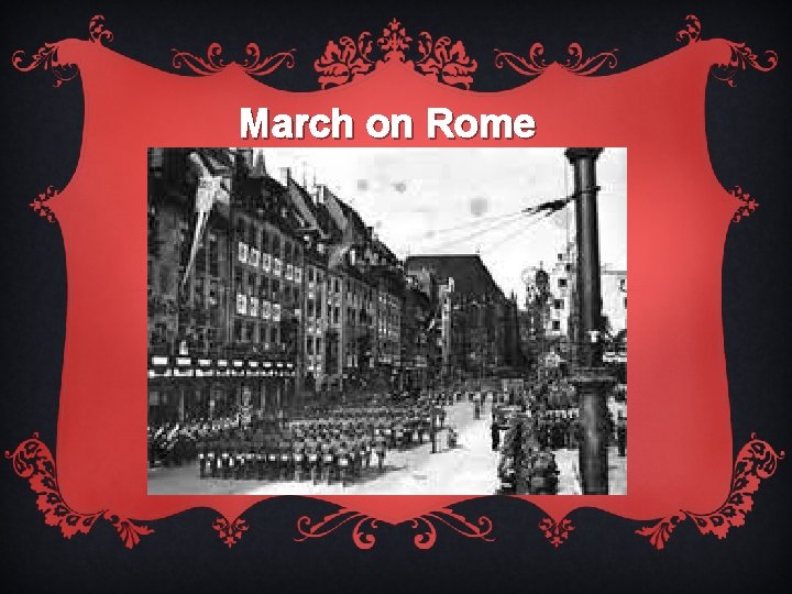 March on Rome 