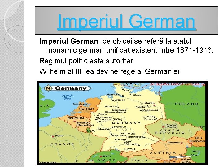 Imperiul German, de obicei se referă la statul monarhic german unificat existent între 1871