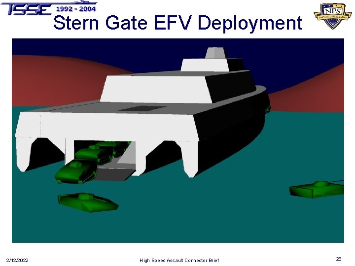 Stern Gate EFV Deployment 2/12/2022 High Speed Assault Connector Brief 28 