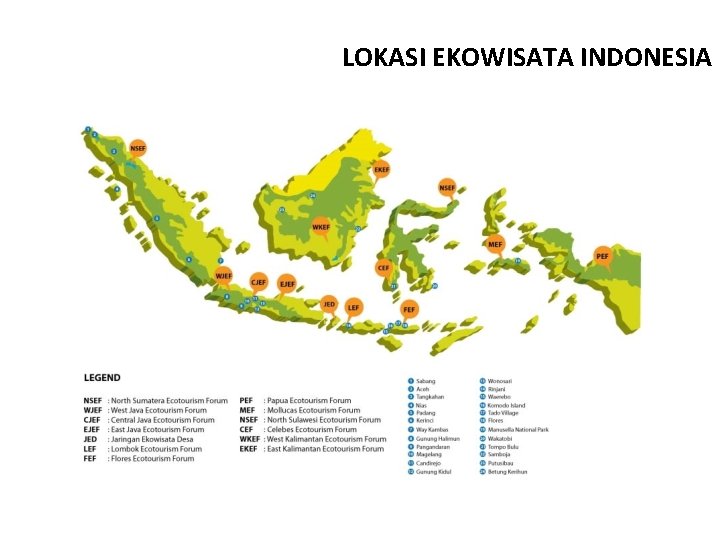 LOKASI EKOWISATA INDONESIA 