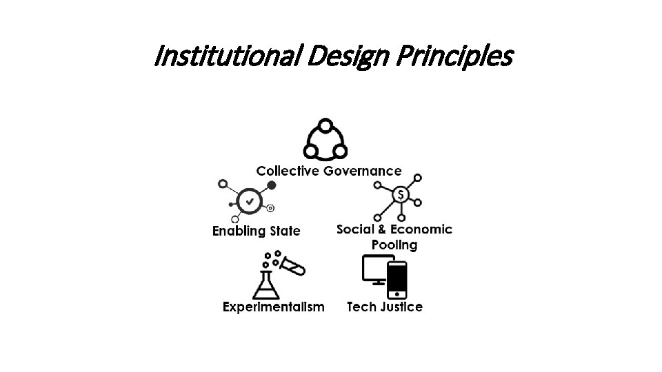Institutional Design Principles 
