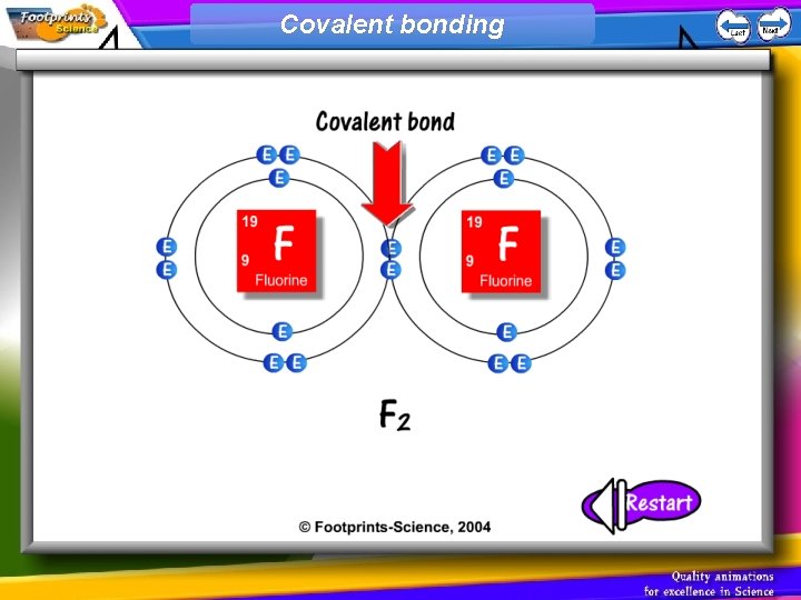 Covalent bonding 